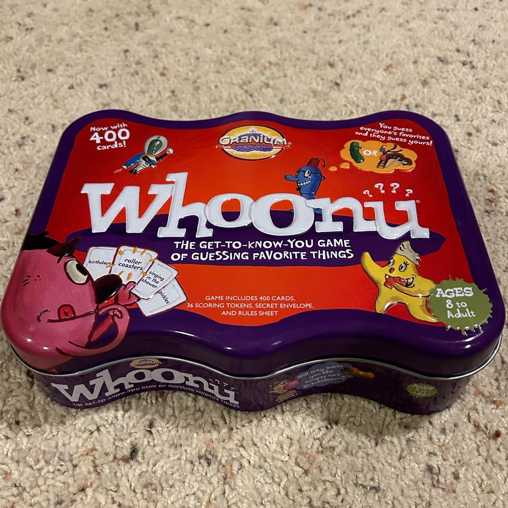 Whoonu game (tin)